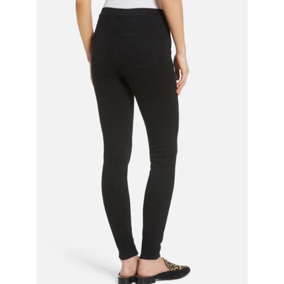 Spanx Ankle Black Ponte Midrise Skinny Leg Jeggings Women Sz M 20018R - Picture 4 of 13